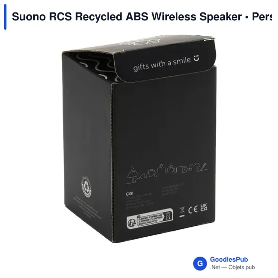 Enceinte Bluetooth personnalisable Suono RCS avec logo - Image 2
