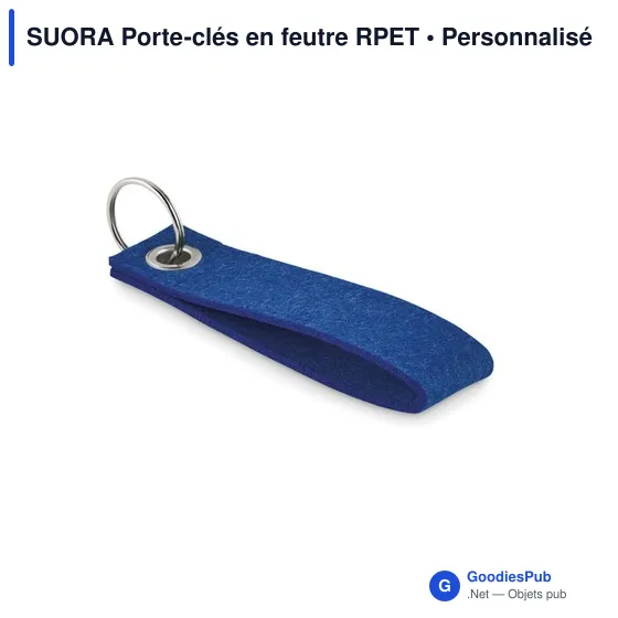 SUORA Porte-clés en feutre RPET - Image 10
