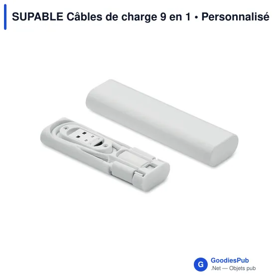 SUPABLE Câbles de charge 9 en 1 - Image 1