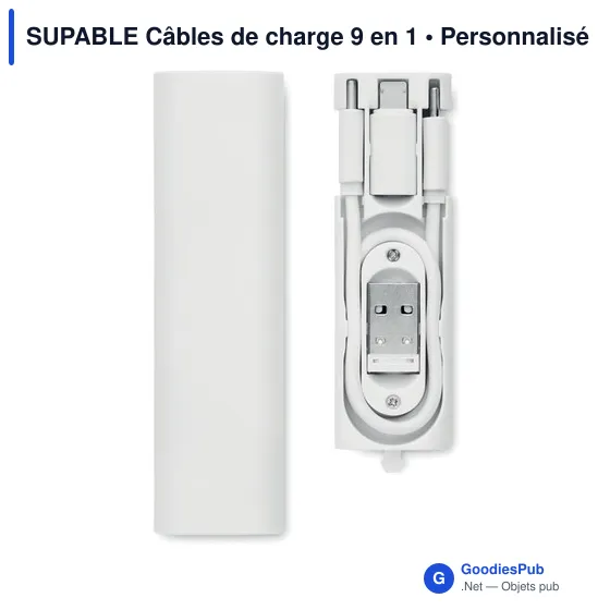 SUPABLE Câbles de charge 9 en 1 - Image 2
