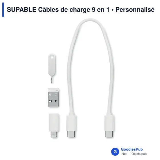 SUPABLE Câbles de charge 9 en 1 - Image 4