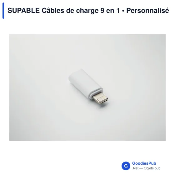 SUPABLE Câbles de charge 9 en 1 - Image 7