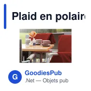Plaid en polaire personnalisable SuperSoft avec logo - Miniature 1