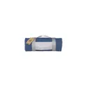 Variante bleu - Plaid en fleece personnalisable SuperSoft RPET pour logo