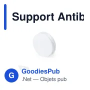 Support Antibactérien Kumol personnalisable avec logo - Miniature 1