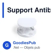 Support Antibactérien Kumol personnalisable avec logo - Miniature 3