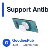 Support Antibactérien Kumol personnalisable avec logo - Miniature 5