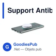 Support Antibactérien Kumol personnalisable avec logo - Miniature 6