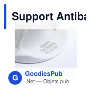Support Antibactérien Kumol personnalisable avec logo - Miniature 9