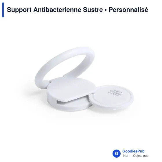 Support Antibactérien Personnalisable pour Smartphone avec Logo - Image 3