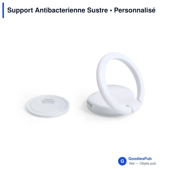Support Antibactérien Personnalisable pour Smartphone avec Logo - Image 4