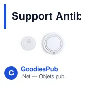 Support Antibactérien Personnalisable pour Smartphone avec Logo - Miniature 5