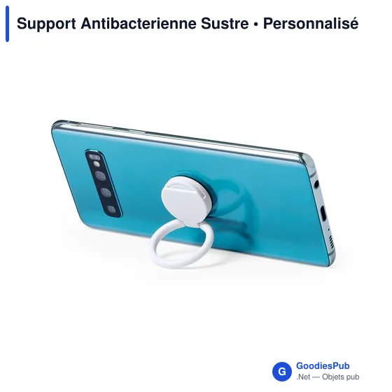Support Antibactérien Personnalisable pour Smartphone avec Logo - Image 6