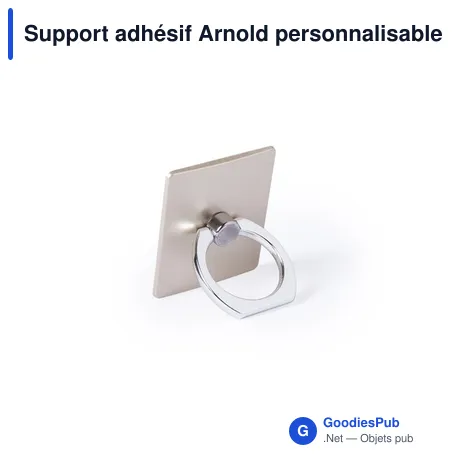 Support adhésif Arnold personnalisable avec logo entreprise