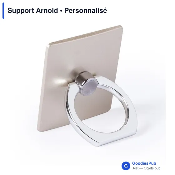 Support adhésif Arnold personnalisable avec logo entreprise - Image 2