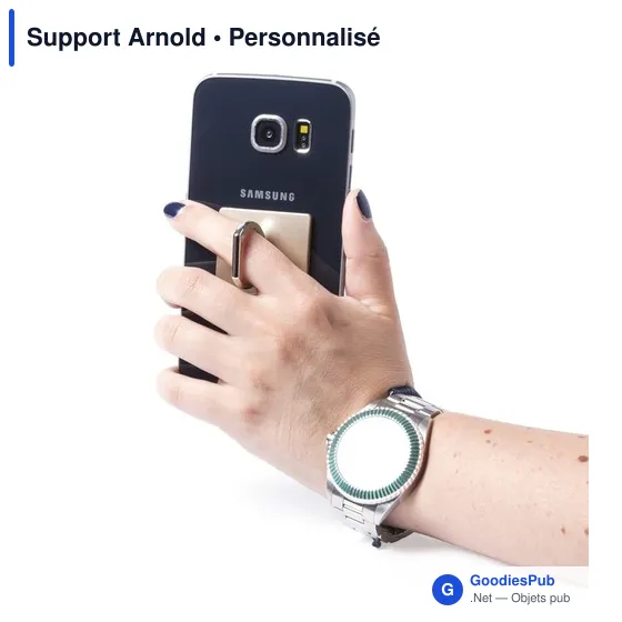 Support adhésif Arnold personnalisable avec logo entreprise - Image 3