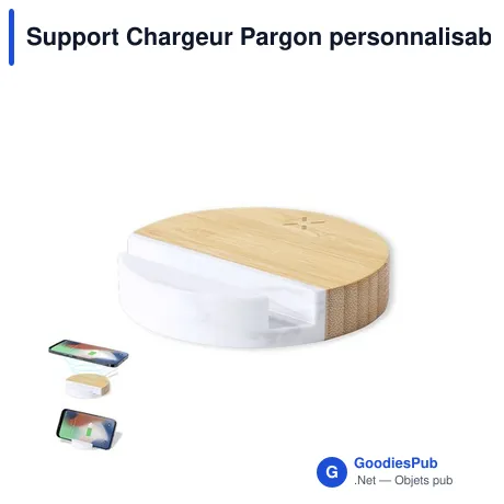 Support Chargeur Pargon personnalisable avec logo pour entreprise