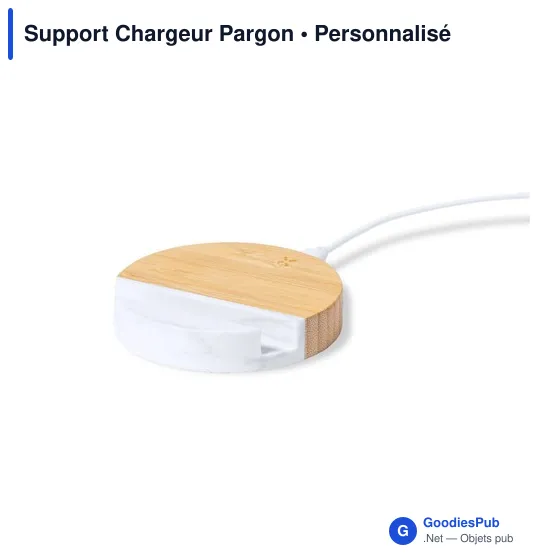 Support Chargeur Pargon personnalisable avec logo pour entreprise - Image 5