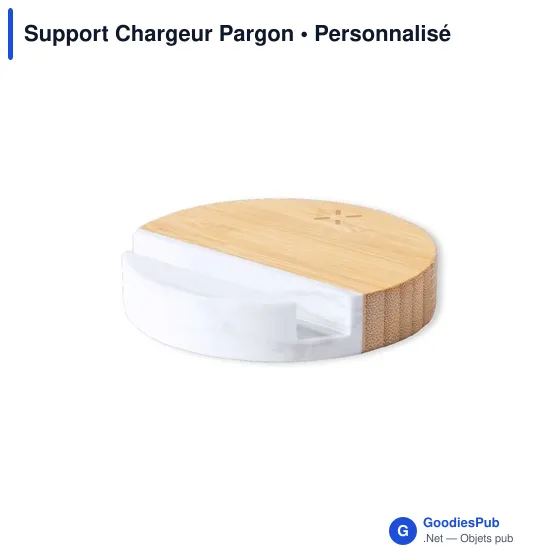 Support Chargeur Pargon personnalisable avec logo pour entreprise - Image 6