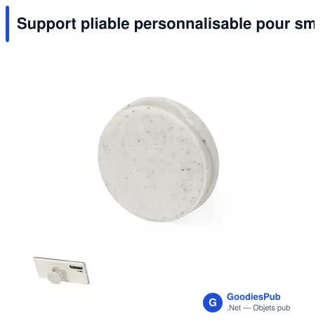 Support pliable personnalisable pour smartphone avec logo - Chelun