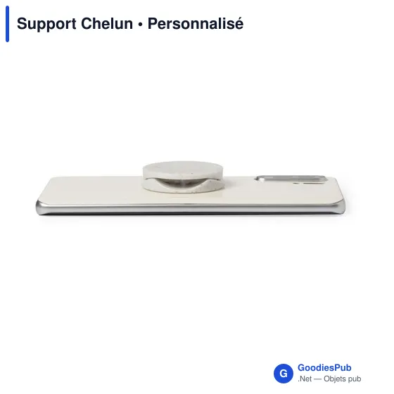 Support pliable personnalisable pour smartphone avec logo - Chelun - Image 5