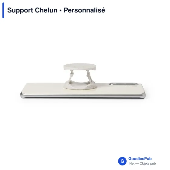 Support pliable personnalisable pour smartphone avec logo - Chelun - Image 7