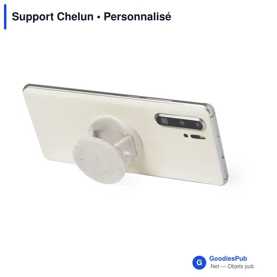 Support pliable personnalisable pour smartphone avec logo - Chelun - Image 8
