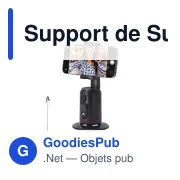 Support de Suivi Automatique Nanop - Miniature 1