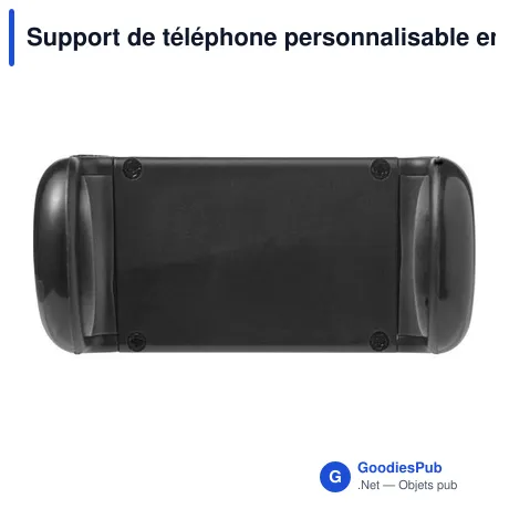Support de téléphone personnalisable en ABS avec logo - Clayton