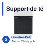 Support de téléphone personnalisable en ABS avec logo - Didi - Miniature 1