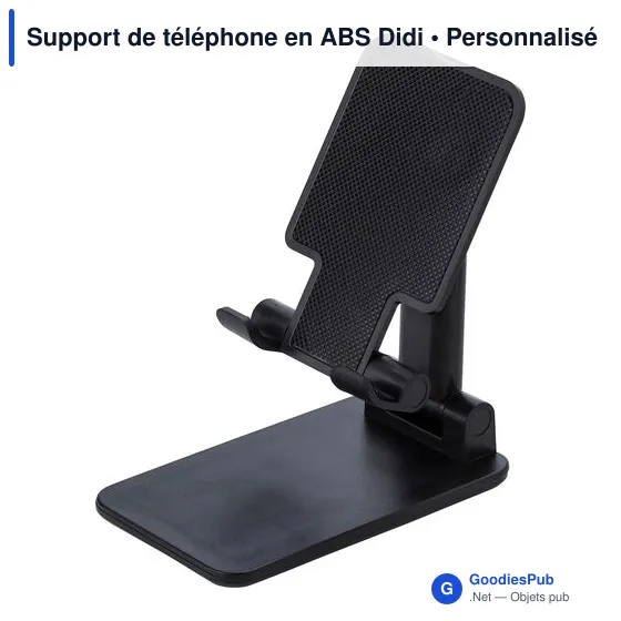 Support de téléphone personnalisable en ABS avec logo - Didi - Image 2