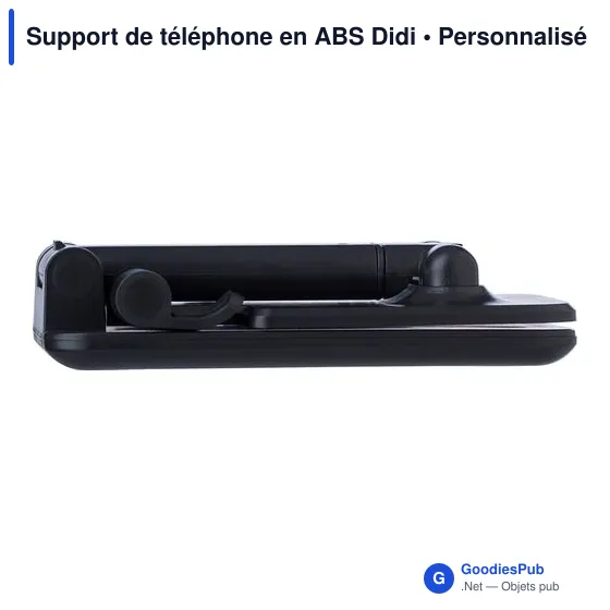 Support de téléphone personnalisable en ABS avec logo - Didi - Image 3