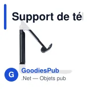 Support de téléphone personnalisable en ABS avec logo - Didi - Miniature 4