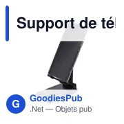 Support de téléphone personnalisable en ABS avec logo - Didi - Miniature 6