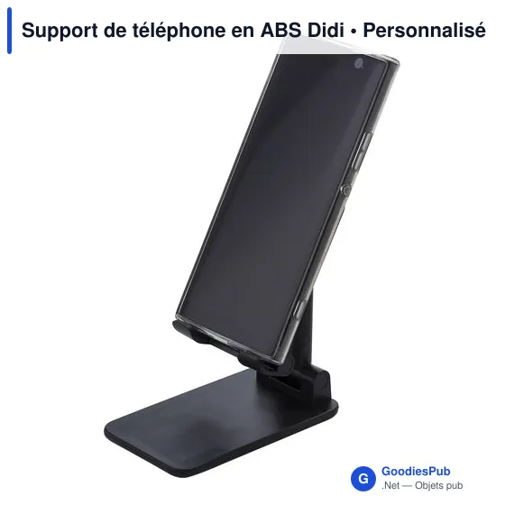 Support de téléphone personnalisable en ABS avec logo - Didi - Image 6