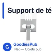 Support de téléphone en alliage d'aluminium Anieke - Miniature 5