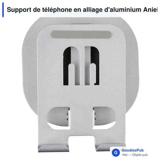 Support de téléphone en alliage d'aluminium Anieke - Image 7