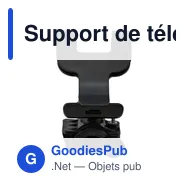 Support de téléphone personnalisable pour vélo avec logo - Miniature 3