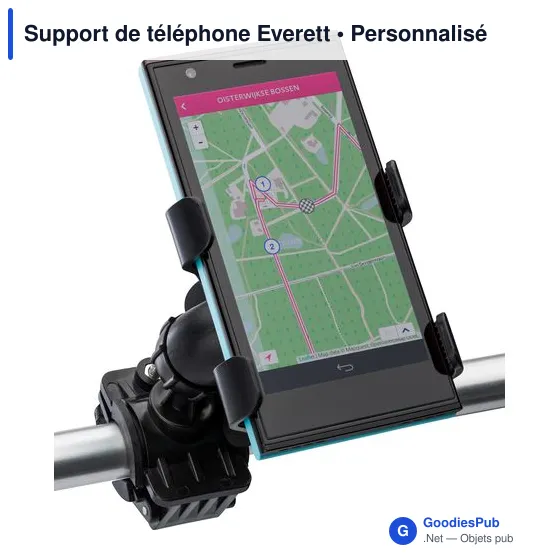 Support de téléphone personnalisable pour vélo avec logo - Image 4