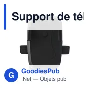 Support de téléphone personnalisable pour voiture avec logo - Miniature 3