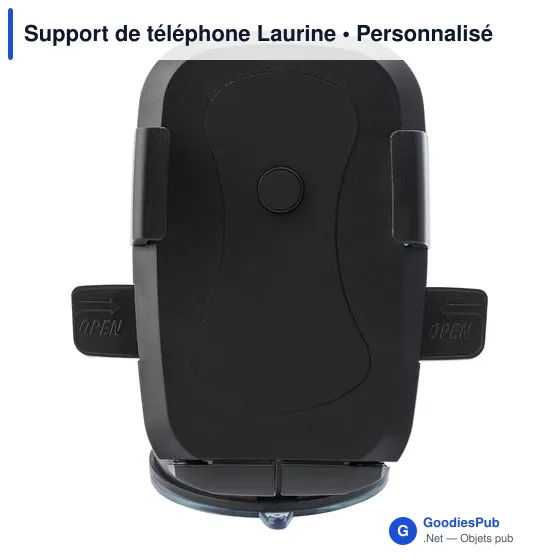 Support de téléphone personnalisable pour voiture avec logo - Image 3