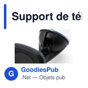 Support de téléphone personnalisable pour voiture avec logo - Miniature 7