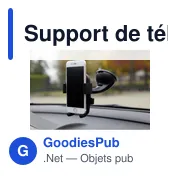 Support de téléphone personnalisable pour voiture avec logo - Miniature 8
