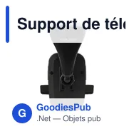 Support de téléphone personnalisable pour voiture avec logo - Miniature 9