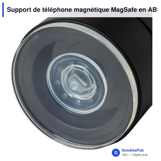 Support de téléphone magnétique MagSafe en ABS recyclé Nadia - Image 11