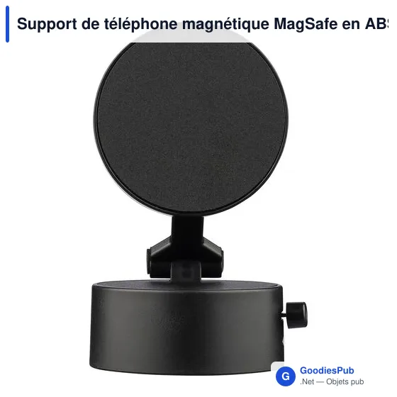Support de téléphone magnétique MagSafe en ABS recyclé Nadia - Image 12