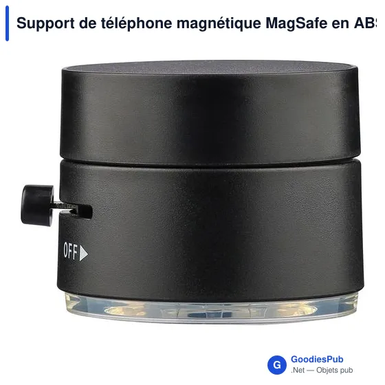 Support de téléphone magnétique MagSafe en ABS recyclé Nadia - Image 16