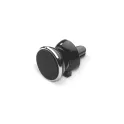 Variante Noir / argent - Support téléphone voiture personnalisable magnétique avec logo - 3 finitions