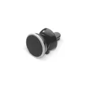 Variante Noir / blanc - Support téléphone voiture personnalisable magnétique avec logo - 3 finitions
