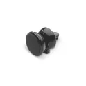 Variante Noir / Noir - Support téléphone voiture personnalisable magnétique avec logo - 3 finitions